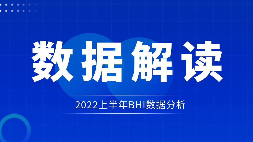 BHI數據解讀丨2022年上半年全國建材家居市場簡要分析